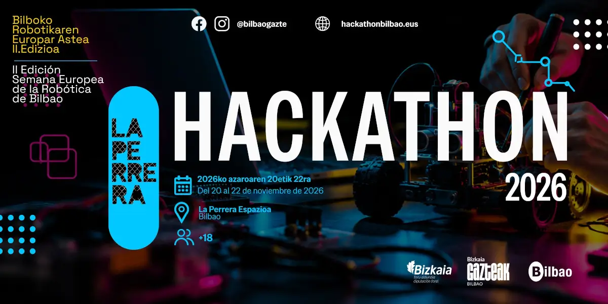 Portada de Physical AI Hackathon Bilbao