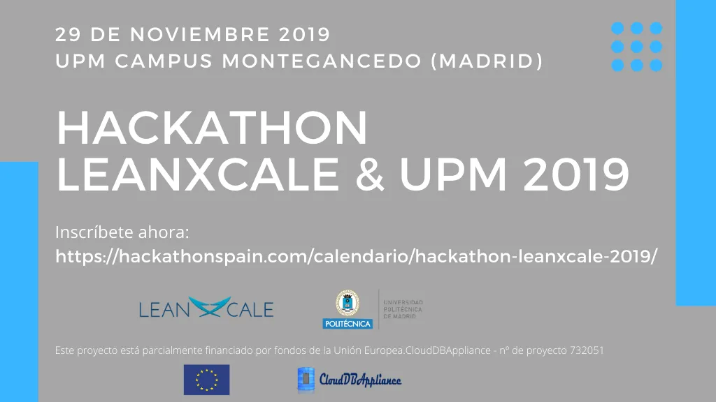 Hackathon LeanXcale & UPM 2019
